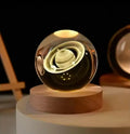 Infinite Galaxy 3D Crystal Sphere